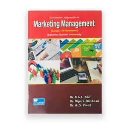 Marketing Management: KGC Nair | B Com Semester 3, MG University