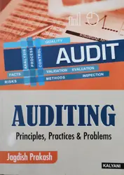 AUDITING PRINCIPLES PRACTICES & PROBLEMS  -- JAGDISH PRAKASH