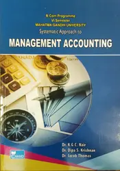 Management Accounting  B COM Semester 6 MG University