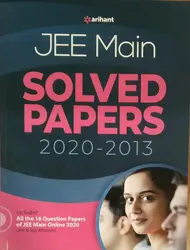 JEE Main solved papers 2020-2013