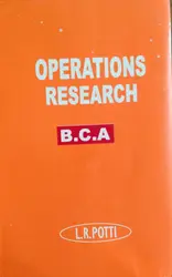 Operations Research for BCA  MG University - LR Potti