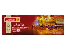 Camel Artist Acrylic Colours 12 shades