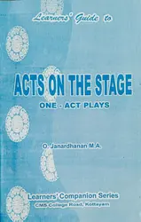Acts On The Stage ( English Guide ) BA English Literature Semester 5 M.G University 