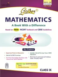 Class 9 - Golden Mathematics Guide For CBSE Students - Latest Edition 2023-24