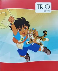 Trio Single line Maths Gold Size (19*15.5) 172 pages notebook