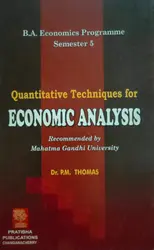 Quantitative Techniques For Economic Analysis - BA Economics Semester 5 - MG University Kottayam