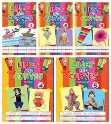 Lines And Curves Set Of All 5 Books