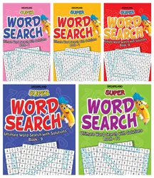Super Word Search Series : Set Of 5 Books