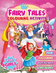 Fairy Tales Colouring Activity For Girls