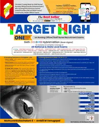 Target High 6th Colored Hybrid Edition  - Most Trusted Book For Nurses Recruitment Exams 2021