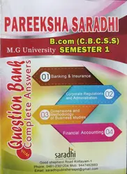 Pareeksha Saradhi  Question Bank  BCOM Semester 1  M.G University 