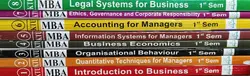 MBA 1st Semester Textbooks Complete Set - Eight in One for KTU