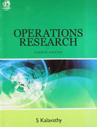 Operations Research 4th Edition : S Kalavathy