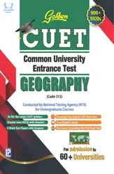 Golden CUET Geography (Code 313) NTA Common University Entrance Test for UG
