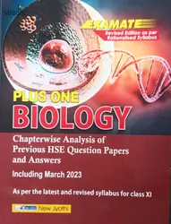 Plus One Biology Examate for HSE, VHSE, CBSE, Open School - Based on NCERT Syllabus | New Jyothi