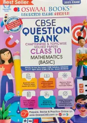 Class 10 - Oswaal Mathematics (Basic) Question Bank For CBSE Students - For 2023 Exam