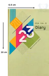  Executive Diary 2023 | Ruled 20 x 12.5 cm