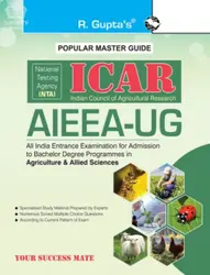 NTA ICAR : AIEEA UG Entrance Exam Guide | R Gupta's