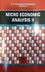 Micro Economic Analysis II BA Economics Semester 3 MG University