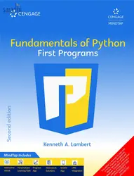 Fundamentals of Python First Programs with MindTap, Second Edition