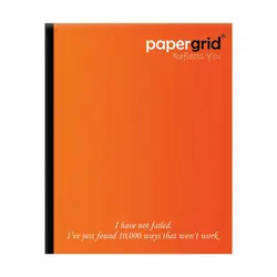Papergrid Short Notebook Unruled (Set of 6) | Page Size 19 cm * 15.5 cm | 152 Pages