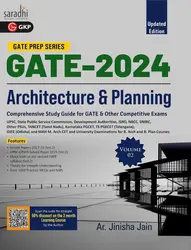 GATE 2024 Architecture & Planning Volume 2 | Guide by Ar. Jinisha Jain | GK Publications