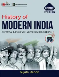 History of Modern India 3rd Edition by Sujata Menon for Civil Services Exam | GK Publications