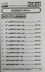 Kerala PSC Previous Questions & Answers for 10th, +2 & Degree Level Exams | 2023 Latest Edition | Focus Academy
