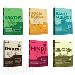 Class 6 Study Guides Set for SCERT Kerala State Syllabus Students | Maths, Social Science, Basic Science, English, Hindi, Malayalam | Exam Point