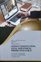 Indian Constitution : Legal & Ethical Perspectives For It | MGU-UGP BCA (Honours) Semester 2 | MG University