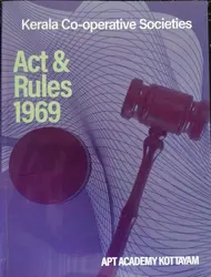Kerala Co-Operative Societies Act & Rules 1969 | Updated As Per Amendment 2023 & KCS Rules Amendment 2024