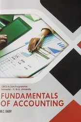 FUNDAMENTALS OF ACCOUNTING -MG UNIVERSITY B.COM SEM.5-M C BABY-PRAKASH PUBLICATIONS
