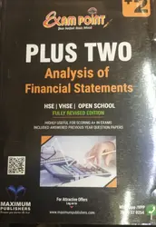 EXAM POINT ANALYSIS OF FINANCIAL STATEMENTS PART 2 ACCOUNTANCY PLUS 2