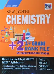 NEW JYOTHY PLUS TWO CHEMISTRY A + GRADE RANK FILE 2025-26