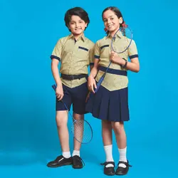 Cotton Bombay Dyeing School Uniform
