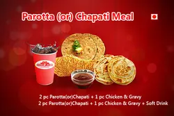 Parotta Or Chapathi Meal