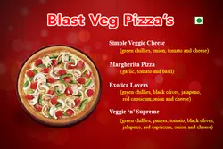 Blast veg Pizza