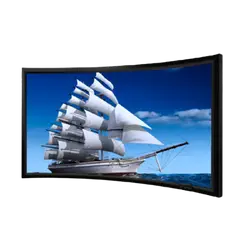 Fixed Frame Screens Curved