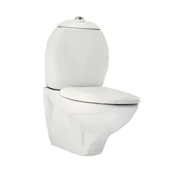 White Parryware Wall Hung Toilet Seat