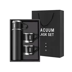 Flask Set With 3 Cups