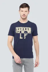 Louis Philippe Navy T Shirt