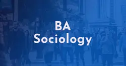 BA Sociology