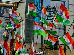  ത്രിവര്‍ണ പ്രഭയില്‍ രാജ്യം; സ്വാതന്ത്ര്യ സ്മൃതികള്‍ക്ക് 75 വര്‍ഷം