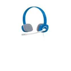 Logitech h150-Blue Wired Headset With Mic