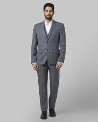 Park Avenue Medium Grey Regular Fit Suit