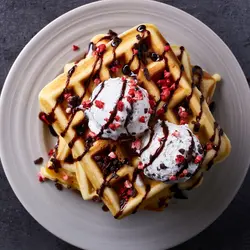 Ice Cream Waffle