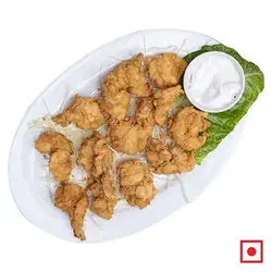 Golden Fried Prawns