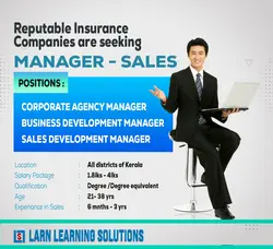 Looking for Sales Manager Jobs in Kerala