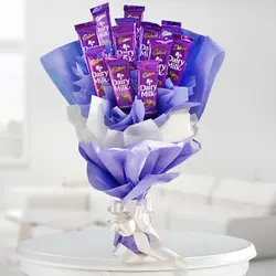 Bouquet of 20 Cadbury Dairy Milk Chocolates