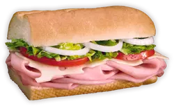 Ham & Swiss Sandwich